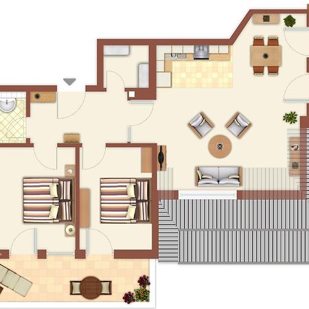 Lotsenhaus/Ostseetoern 로스토크 외부 사진