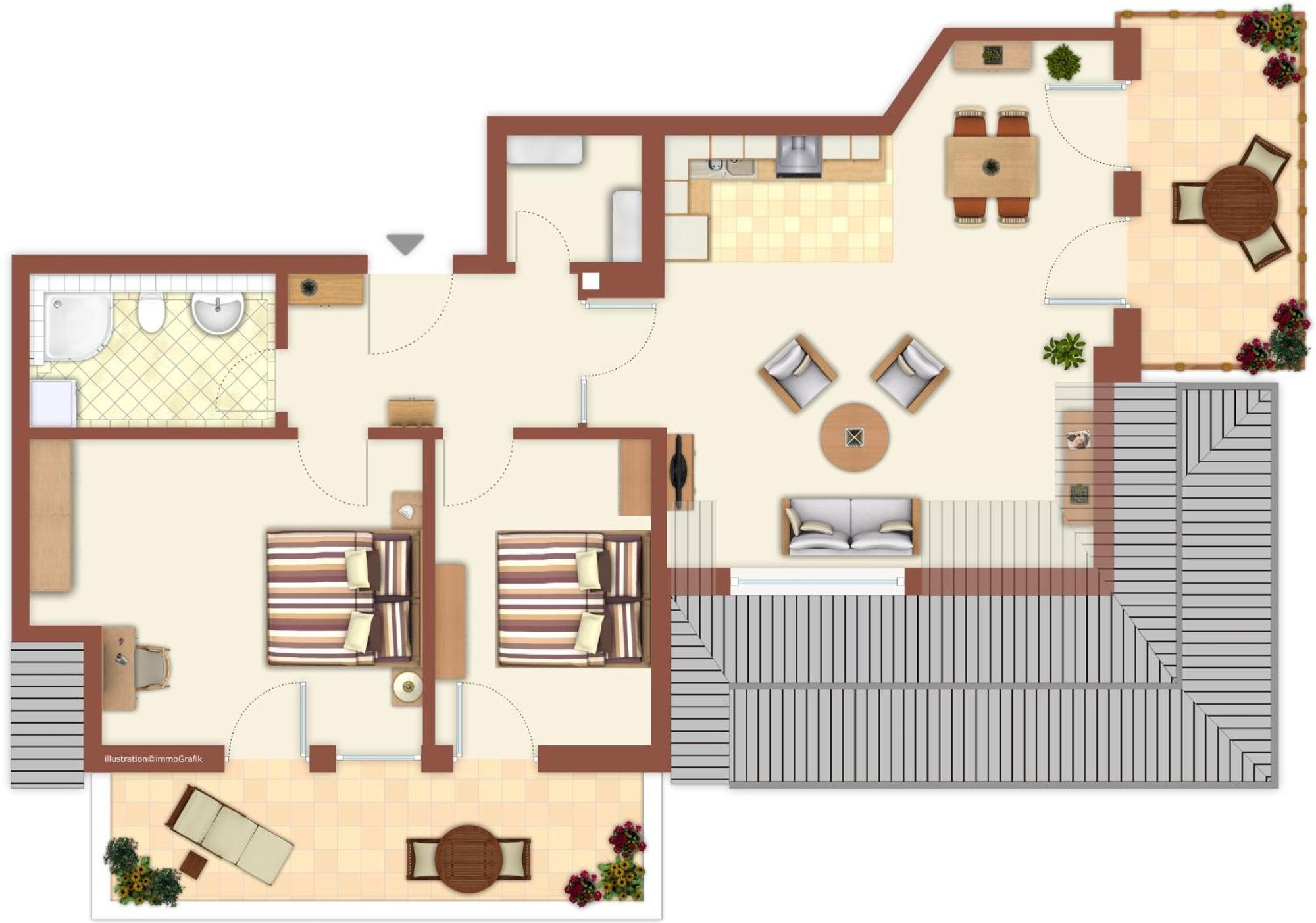 Lotsenhaus/Ostseetoern 로스토크 외부 사진
